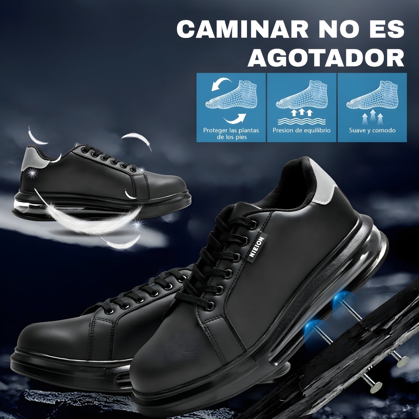 Tenis de Seguridad Casuales NIEION